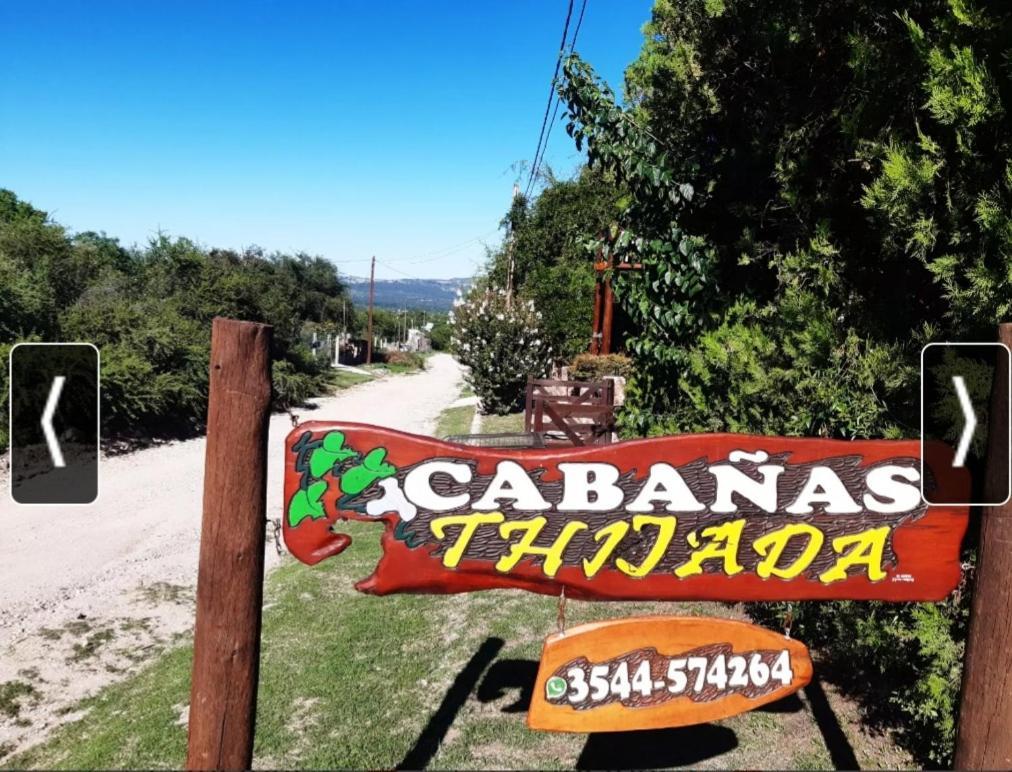 Cabanas Thijada Mina Clavero Esterno foto